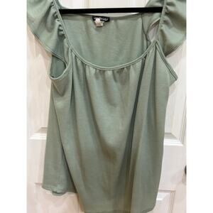 Adorable Heimish USA Sleeveless Top Size Large (oversized)